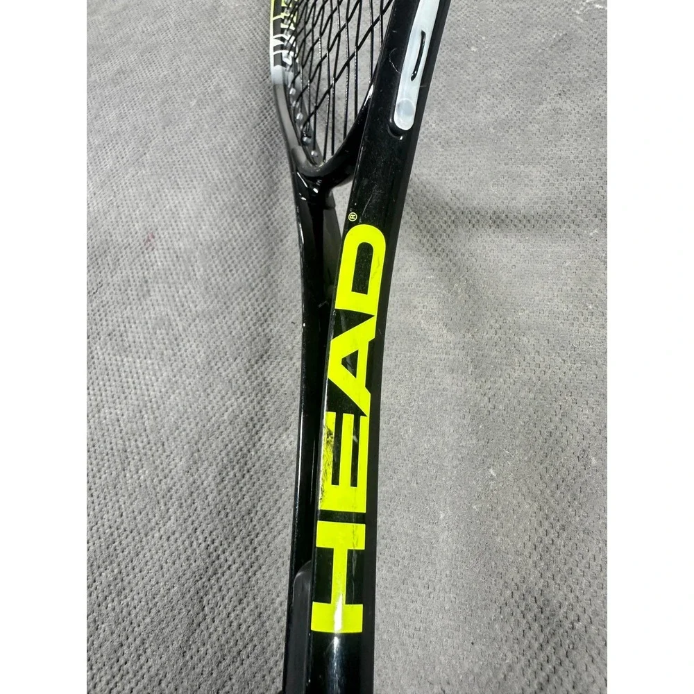 HEAD Cyber Edge Squash Racquet Black Neon Yellow AFT Technology 213049